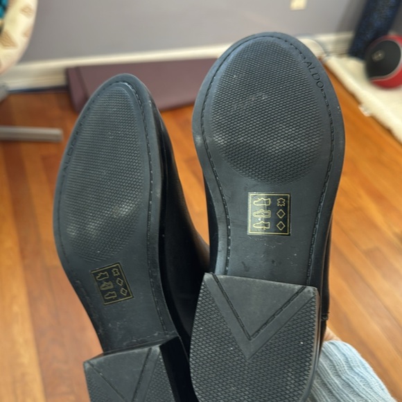 Black Aldo ankle boots size 7 - Picture 3 of 8